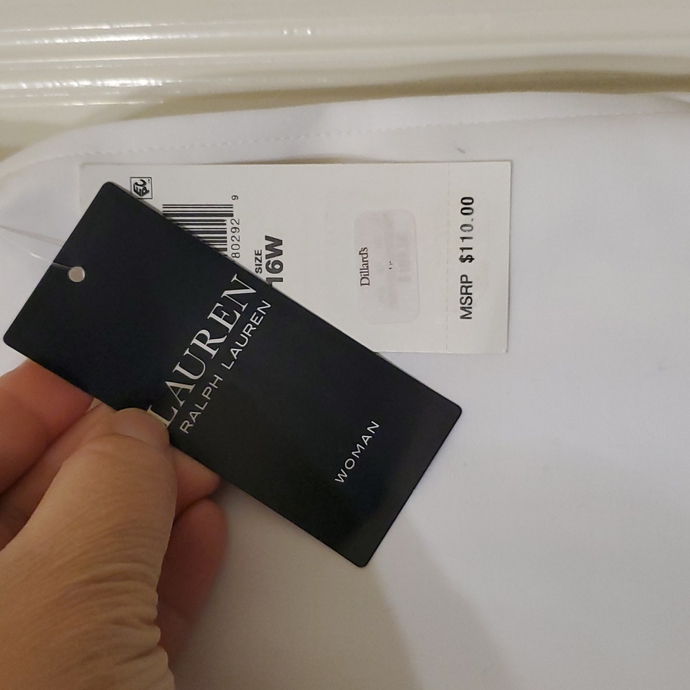 NWT Lauren Ralph Lauren Wide Leg Trousers - Picture 5 of 7